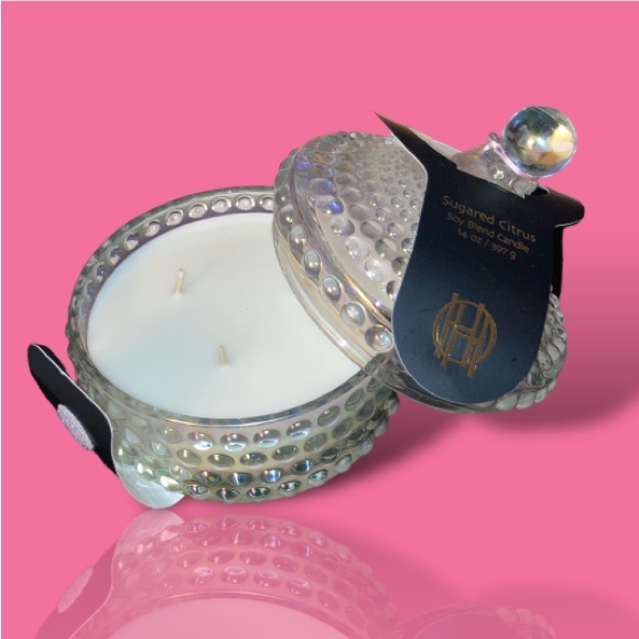 NEW ✨House of Harlow 1960 Soy Candle “Sugared Citrus” 14 Oz. - Picture 2 of 11